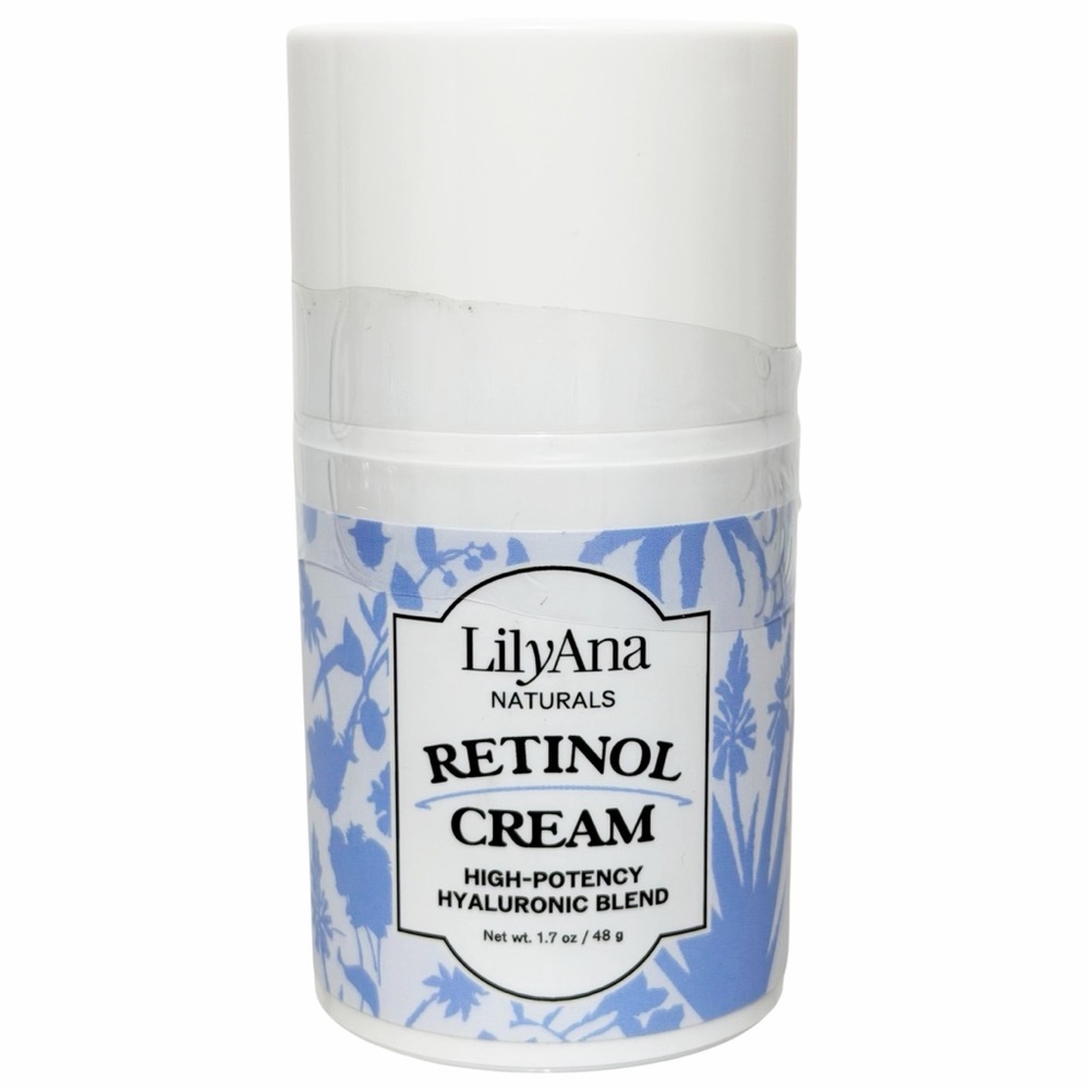 LilyAna Naturals RETINOL Cream High Potency Moisturizer 1.7oz ~ New/Sealed